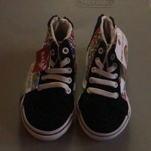 Vans SK8 Hi Zip Dallas Clayton Unicorns Toddlers